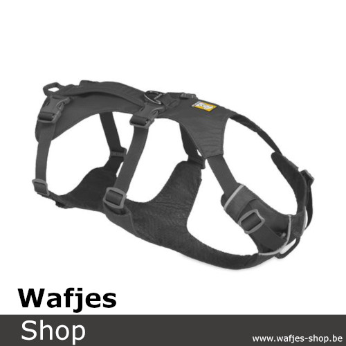 RuffWear Flagline Dog Harness Granite Gray Wafjes Shop